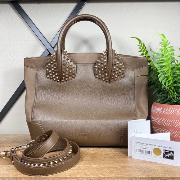 Christian Louboutin Handbags - SOLD Christian Louboutin Large Eloise Studded Tote